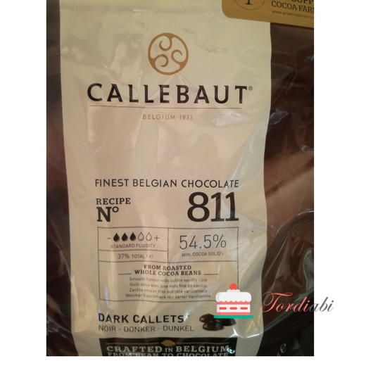 Tordiabi Callebaut tume kuvertüür