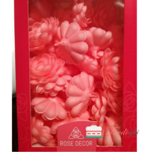 Tordiabi vahvlidekoor roosad roosid