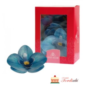 Tordiabi vahvlidekoor sinised orhideed
