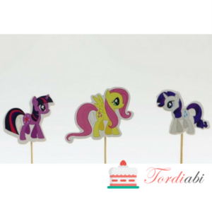 Tordiabi 3 poni topperit