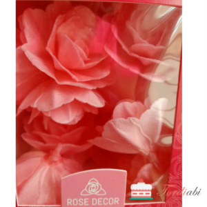 Tordiabi roosad vahvliroosid 18 tk