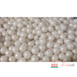 Tordiabi pärlmutter valged pärlid 4mm