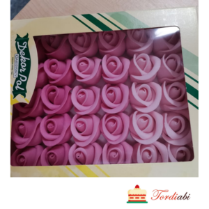 Tordiabi roosad toontoonis roosid suhkrust