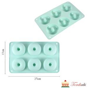 Heleroheline sõõriku donutsivorm 6 sõõrikule