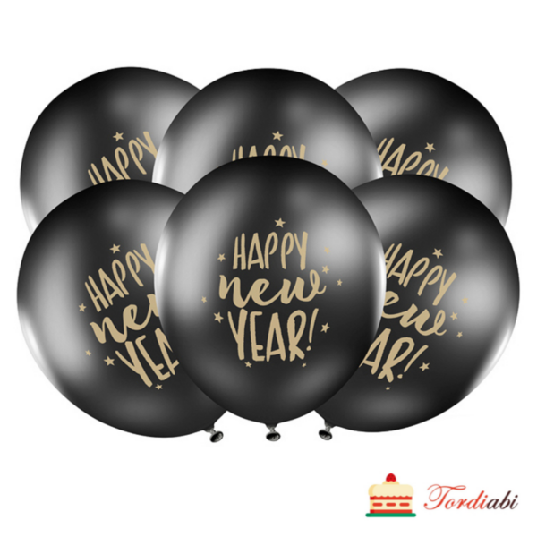 Tordiabi happy new year õhupallid