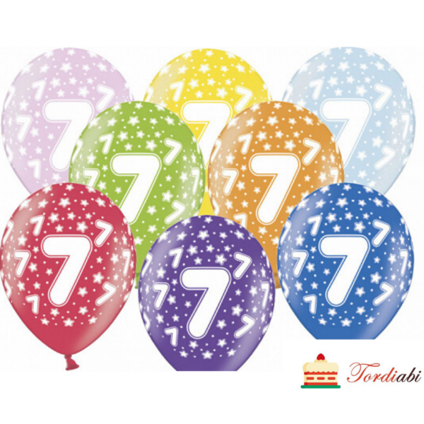 Tordiabi õhupallid number seitse