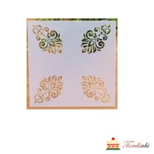 Tordiabi šabloon nelja nurga ornamendiga