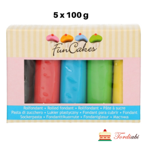 Tordiabi värvilised suhkrumassid 5 x 100 g