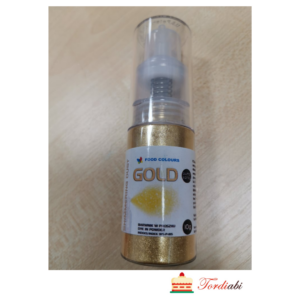 Tordiabi pump pudelis kuldne sädelus 10 g