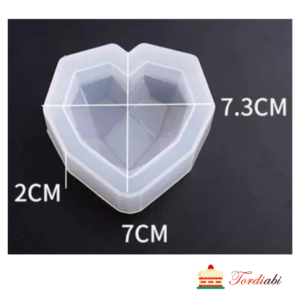 Tordiabi silikoonvorm teemantsüda