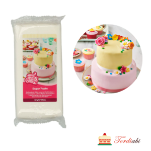 Tordiabi valge suhkrumass bright white FunCakes 1 kg