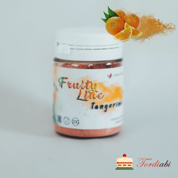 Tordiabi looduslik pulbervärv tangerine