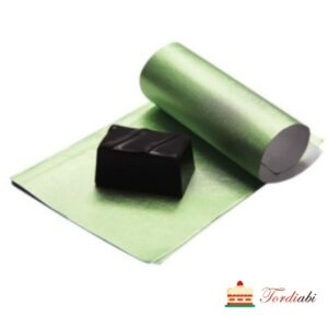 Tordiabi kommipaber alumiiniumist roheline