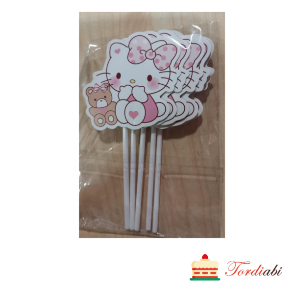 Tordiabi Hello Kitty topperid 5 tk