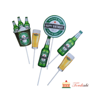 Tordi/ koogi topperid Heineken õllesõbrale  - 3 erinevat motiivi