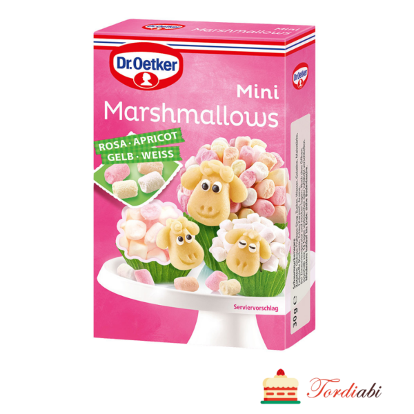 Tordiabi mini marshmallow vahukommid