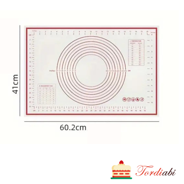 Tordiabi silikoonist küpsetusmatt 41 x 60
