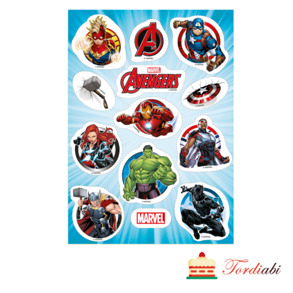 Tordiabi söödavad logod Avengers