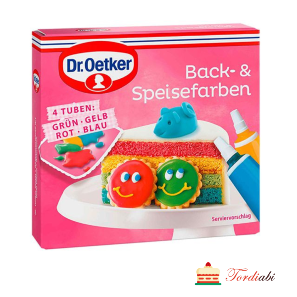 Toiduvärvid küpsetamiseks dr. oetker