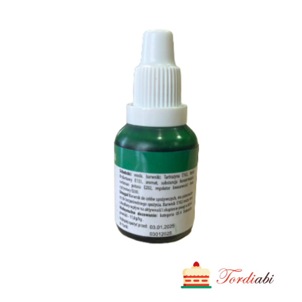 Tordiabi roheline vedel toiduvärv 20 ml