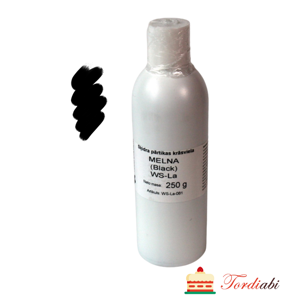 Tordiabi vedel toiduvärv must 250 ml