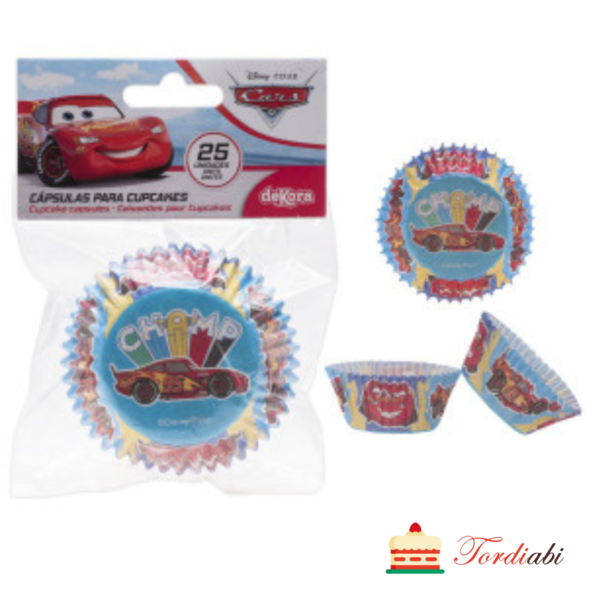 Tordiabi cars muffinivormid 25 tk