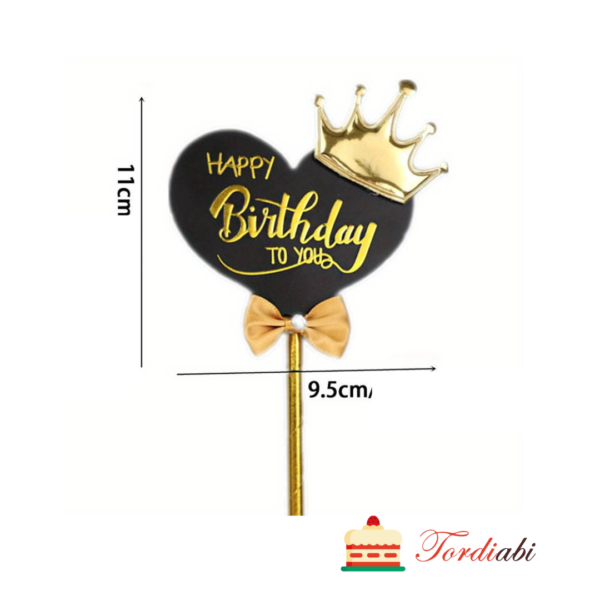 Tordiabi topper happy birthday to you