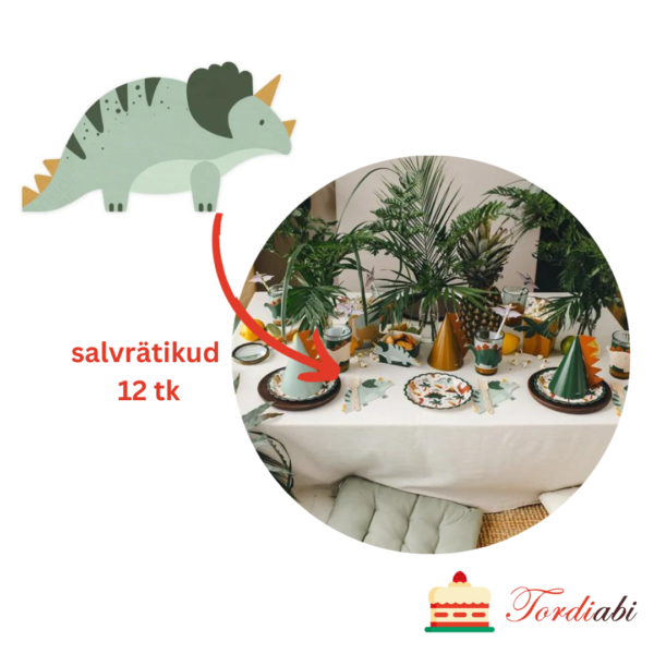 Tordiabi dinosaurused salvrätikud