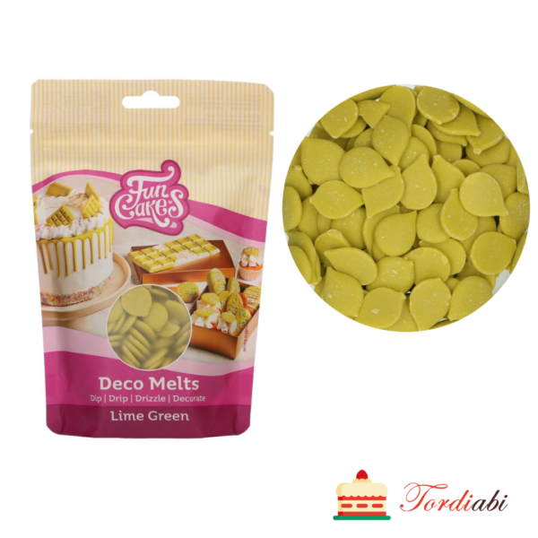 Tordiabi sulatusglasuur laimiroheline lime green funcakes