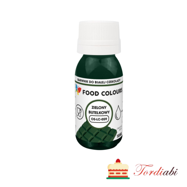 Tordiabi tumeroheline toiduvärv šokolaadi toonimiseks bottle green 18 ml