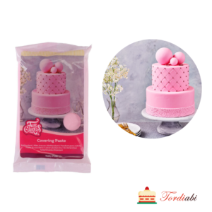 Tordiabi roosa suhkrumass katmiseks 500 g FunCakes