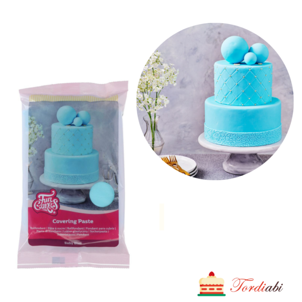 Tordiabi helesinine suhkrumass katmiseks FunCakes 500 g