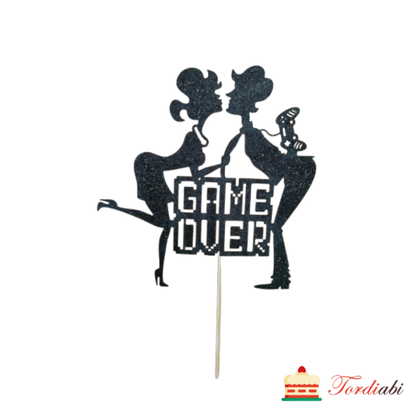 Topper pulmatordile/ kihlumiseks GAME OVER/ MÄNG LÄBI