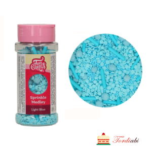 Tordiabi suhkrust ilupuru medley blue 70 g FunCakes