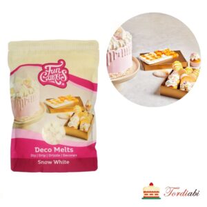Tordiabi lumivalge sulatusglasuur funcakes