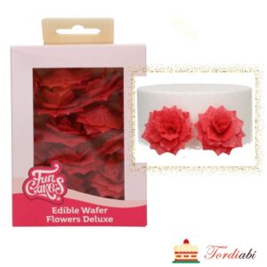 Tordiabi punased rosalia roosid funcakes