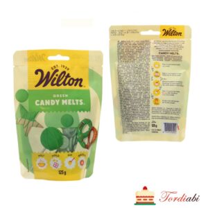 Tordiabi rohelised sokolaadiglasuuri nööbid wilton