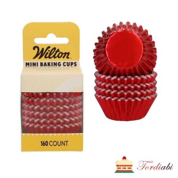 Tordiabi punased mini küpsetusvormid wilton