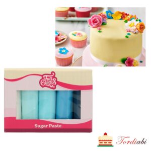 Tordiabi sinistes toonides suhkrumasside mix funcakes