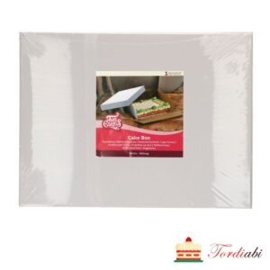 Tordiabi suur valge tordikarp 60 x 50 FunCakes