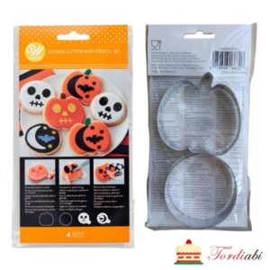 Tordiabi Halloweeni lõikurid ja sabloonid wilton