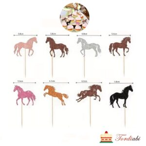 Tordiabi hobuse topperid sädelevad 8 tk