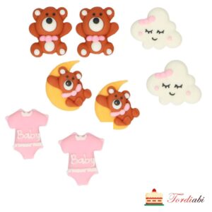 Tordiabi katskudekoorid tüdrukule suhkrudekoorid wilton