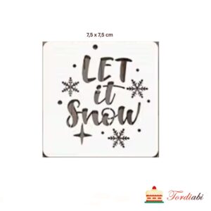 Tordiabi sabloon let it snow