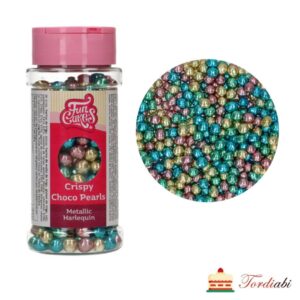 Tordiabi metallik sokolaadipärlid harlekiin
