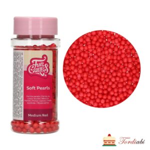 Tordiabi punased suhkrupärlid FunCakes