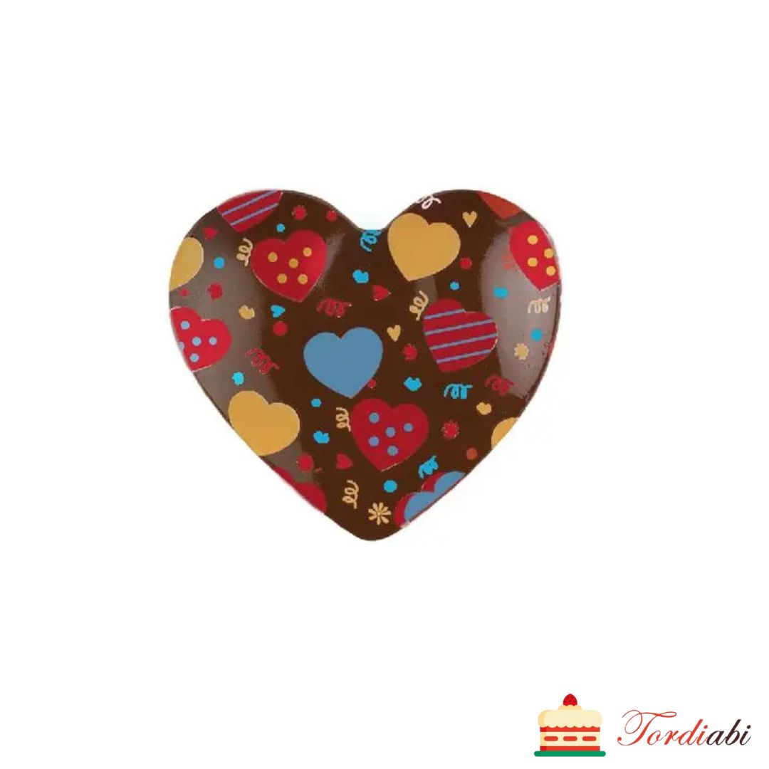 Tordiabi sokolaadidekoor värviline süda