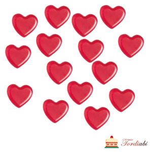 Tordiabi punased pisikesed sokolaadisüdamed 15 tk