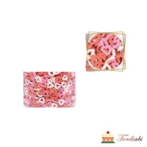 Tordiabi suhkrupuiste mix avatud südamed