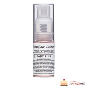 Tordiabi roosa sädelev pumpsprei baby pink 10 g